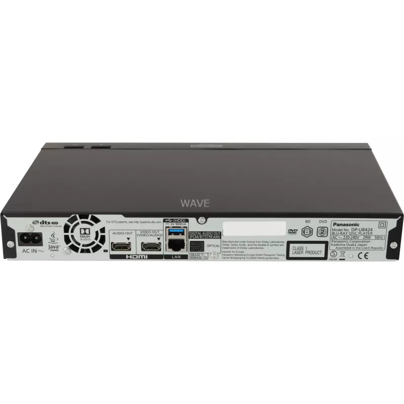 Panasonic DP-UB424 - 3D Blu-ray-speler - upscaling