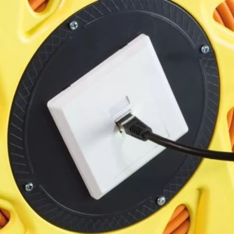 Netwerkkabel LogiLink CQ5090S RJ45 Cat6a 90 m oranje