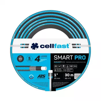 Tuinspuit Cellfast Smart Pro ATS 1 inch 30 m – robuuste sproeislang met 1 inch diameter, 30 meter lengte