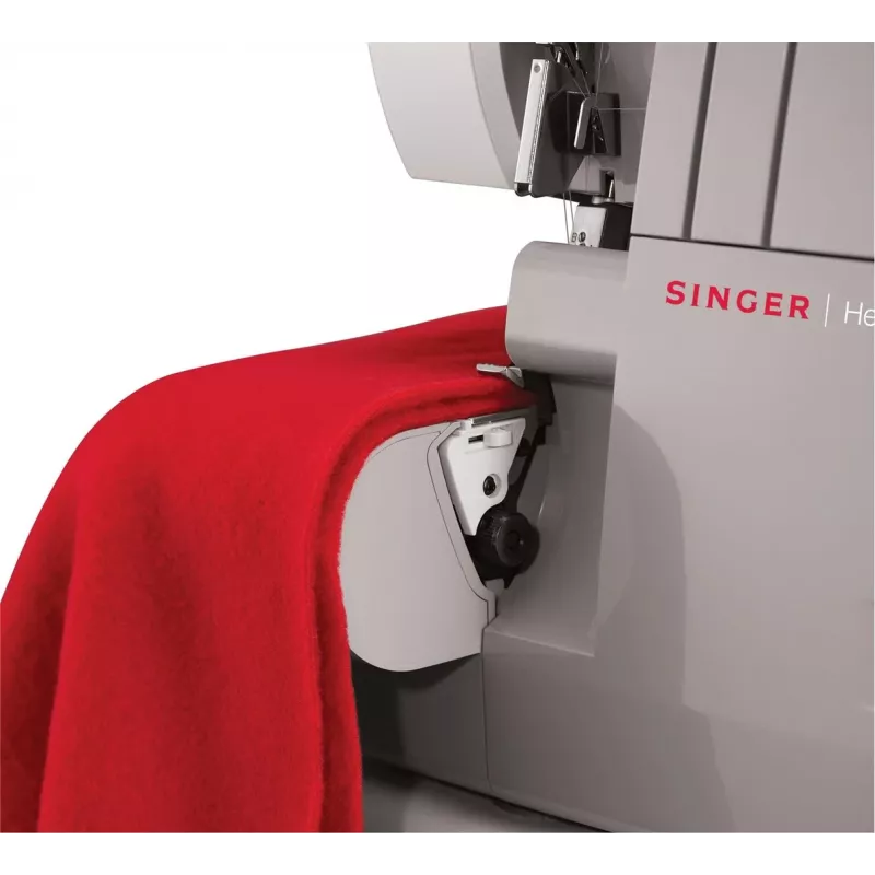Overlock-naaimachine SINGER 14HD854 Heavy Duty elektrisch 120 W grijs