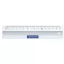 Bureaulineaal Staedtler Mars 563 150 mm Aluminium Wit