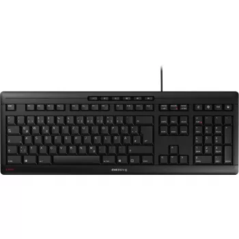 CHERRY STREAM JK-8500DE-2 officetoetsenbord USB QWERTZ Duits zwart
