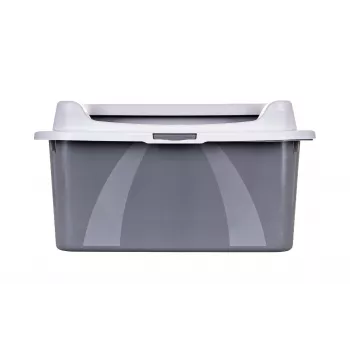 Kattenbak DIAMENTIQ Bonita grijs kunststof 571×392×209 mm, 1 kg