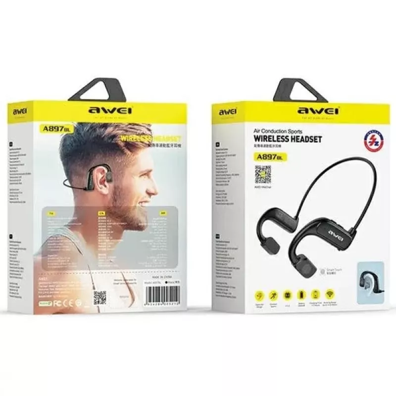 Bluetooth-hoofdtelefoon Air Conduction A897BL
