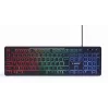 Bekabeld full-size toetsenbord met muis Gembird KBS-UML-01 — USB, QWERTY US, 104 toetsen, zwart