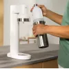 Brita sodaTRIO 1046735 carbonatorfles, roestvrij staal, 1 l, wit