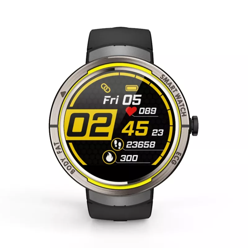 Smartwatch Kumi KU-KU5/BK 1,22 inch 180 mAh zwart