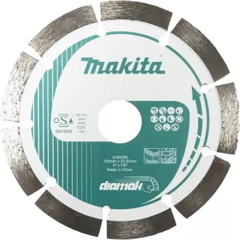 Diamantslijpschijf Makita D-80086 125 mm diameter 22,23 mm boring