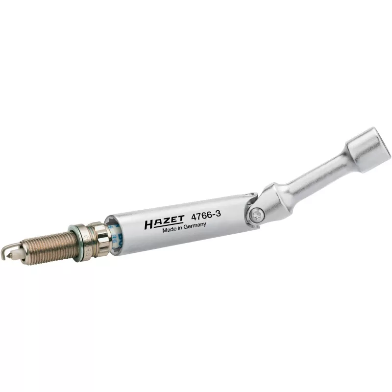 Hazet 4766-3 bougiesleutel, 14 mm, 3/8 inch aandrijving