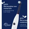 Beurer TB Sensitive Eco Green Planet borstelkoppen, donkerblauw, 4-pack