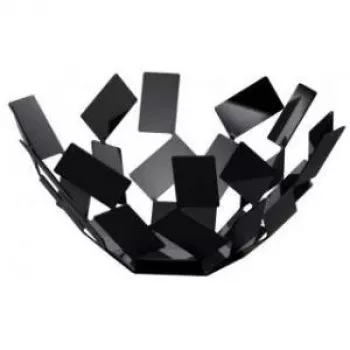 Alessi La Stanza dello Scirocco, fruitschaal zwart (MT02 B)