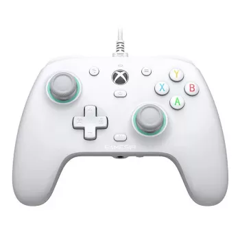 Bekabelde USB-gamepad GameSir G7 SE wit voor Xbox One, Xbox Series X/S USB-C 3 m kabel d-pad microfoon-dempen modusknop