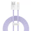 Baseus Dynamic kabel USB naar Lightning, 2,4 A, 2 m (paars)
