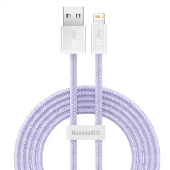 Baseus Dynamic kabel USB naar Lightning, 2,4 A, 2 m (paars)