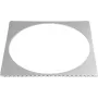 Filterframe EUROLITE 235 x 235 mm zilver (41602587) voor verlichtingsfolie