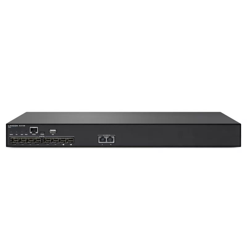 LANCOM XS-5110F managed L2/L3 10G Ethernet (100/1000/10000) 1U zwart