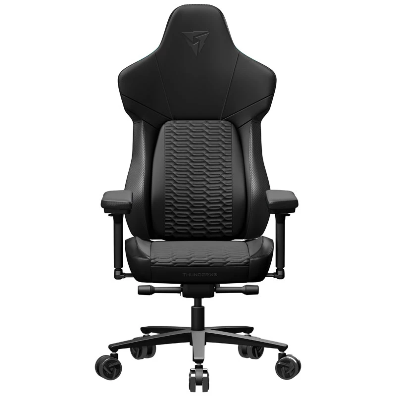Universele gamingstoel ThunderX3 CORE Racer gevoerde zitting zwart