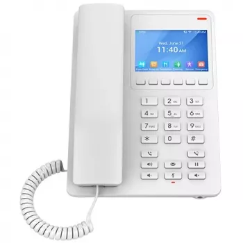 Draadloze IP-telefoon Grandstream GHP630W – HD-audio, WLAN, headset voor bureau en mobiel gebruik