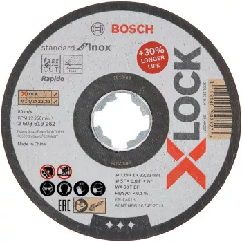 Bosch 2 608 619 262 haakse slijper accessoire doorslijpschijf