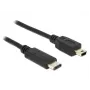 USB-kabel DeLOCK 0,5 m USB2.0-C Mini-B 83335