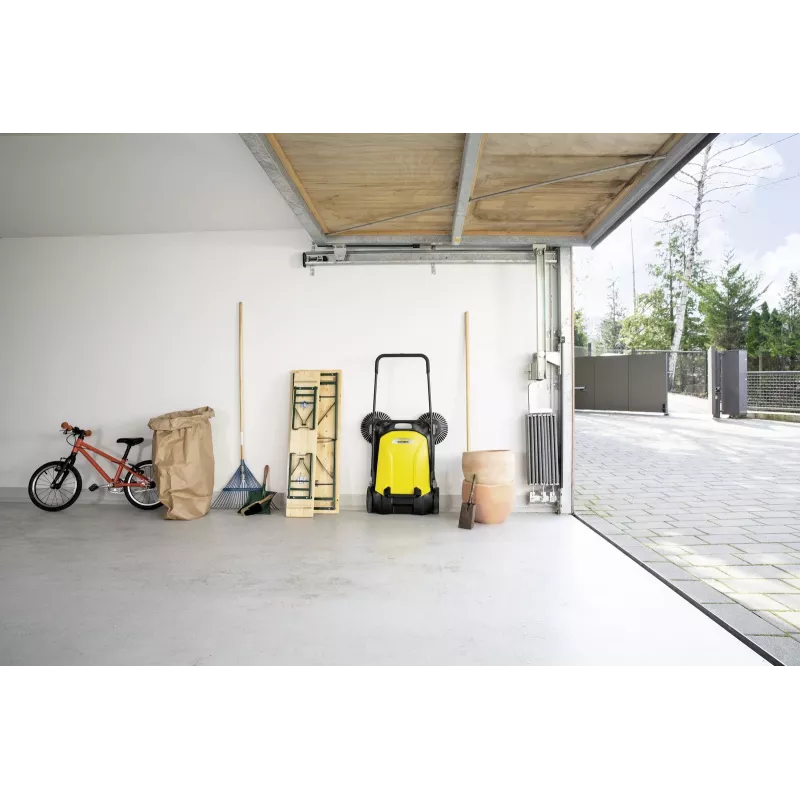 Veegmachine Kärcher S 4 Twin 2-in-1 zwart geel