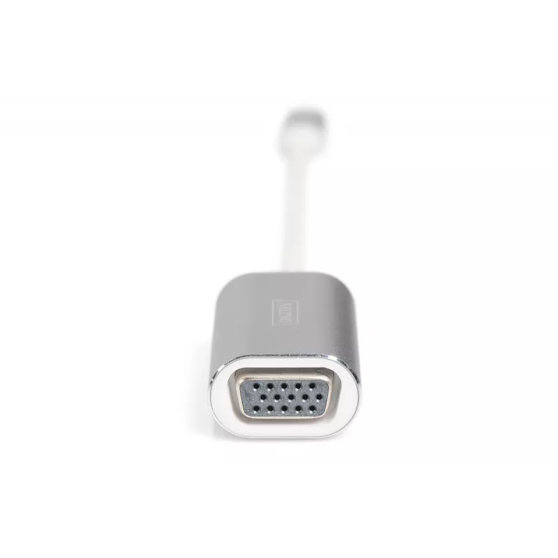 DIGITUS DA-70837 VGA-adapter 1080p FHD naar USB 3.0 Type-C, aluminium