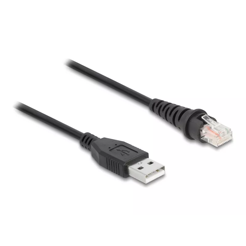 DeLOCK RJ50 naar USB 2.0 Type-A barcodescanner-kabel 2 m