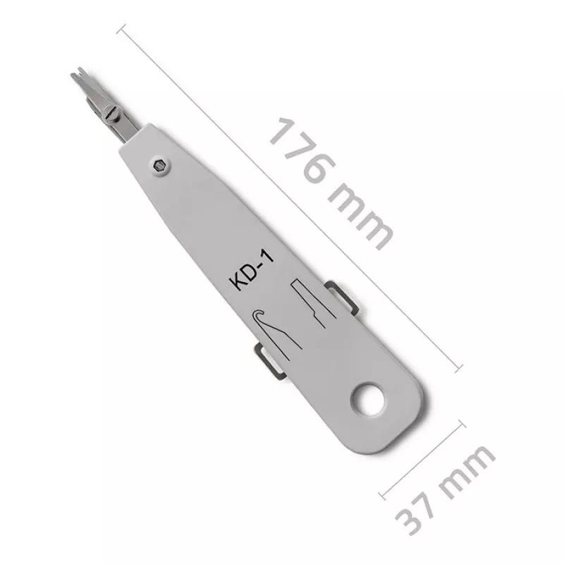 Inslagwerktuig QOLTEC 54492 voor kabelafsluiting (KRONE/LSA-compatibel)