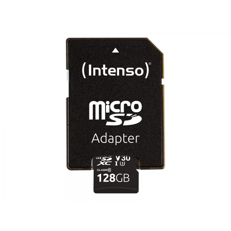 GEHEUGEN MICRO SDXC 128GB C10/W/ADAPTER 3433491 INTENSO