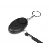 Persoonlijk alarm GUARD YC-003-BL — 120 dB, LED-zaklamp, LR41-batterijen, draagbaar veiligheidsapparaat