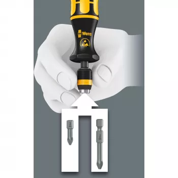 Wera Kraftform Kompakt 60 ESD - handgreep met bitset - 17 stuks (05051043001)