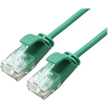 ROLINE GREEN UTP-patchkabel Cat.6A (klasse EA), LSOH, slank, groen, 1,5 m (21.44.3934)