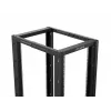 Lanberg Open Rack 22U zwart (22HE, 19-inch-rack), serverrack, zwart