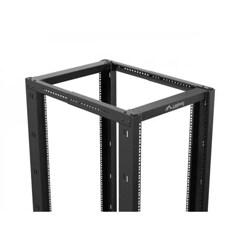 Lanberg Open Rack 22U zwart (22HE, 19-inch-rack), serverrack, zwart