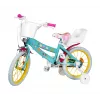 Kinderfiets Toimsa TOI1698 16 inch met Peppa Pig-afbeeldingen, geschikt voor leeftijd 3–6