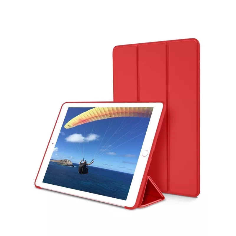 Tablet-leren hoes Devia voor iPad Air 2019 / iPad Pro 10.5 met pennensleuf, rood