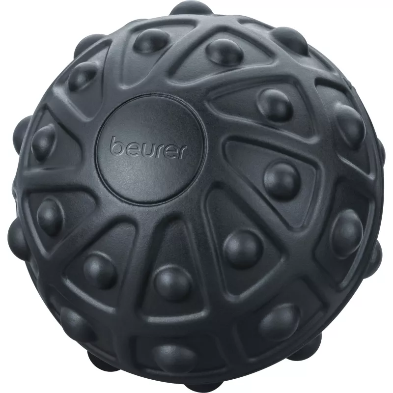 Massagebal Beurer MG 10 — vibrerende massagebal, Ø 75 mm, universeel gebruik, zwart/groen