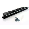 Digitus DN-91524U-EC 19" patchpaneel met 24 poorten Cat5e U/UTP, 1U, met kabelgeleiding, zwart