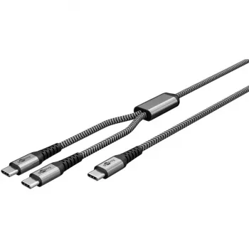 Goobay 75739 USB-kabel zwart