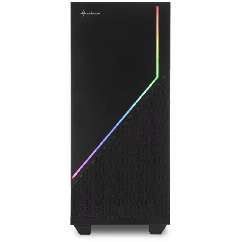 Sharkoon RGB FLOW midi tower ATX zonder voeding USB/audio