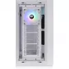 CTE C700 TG ARGB Snow, Tower-behuizing Wit, gehard glas