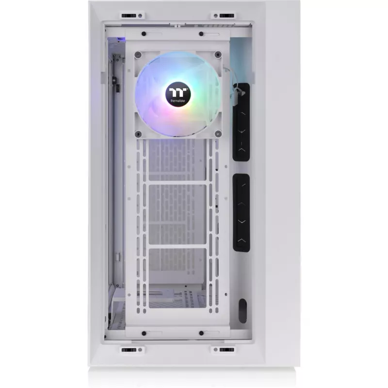 CTE C700 TG ARGB Snow, Tower-behuizing Wit, gehard glas