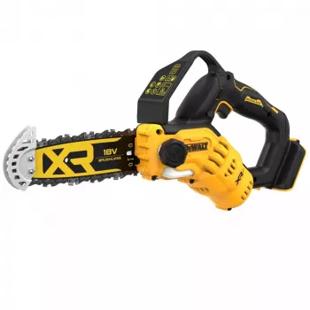 Heggenschaar DeWALT DCMPS520N-XJ, 20 cm zwaard, 8,5 m/s kettingsnelheid, 18 V Li‑Ion, 0,55 L olietank, 2,1 kg