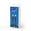 Savio CL-160 USB-kabel 2 m USB 2.0 USB C - USB C zwart
