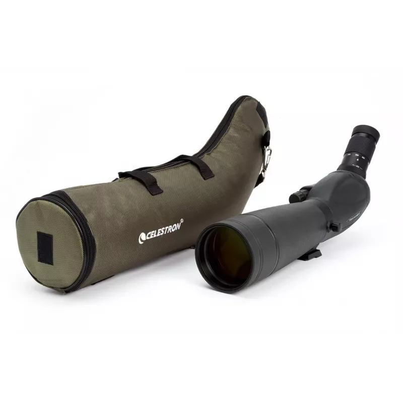 Celestron TrailSeeker 80-45 graden spotting scope 60x BaK-4 zwart