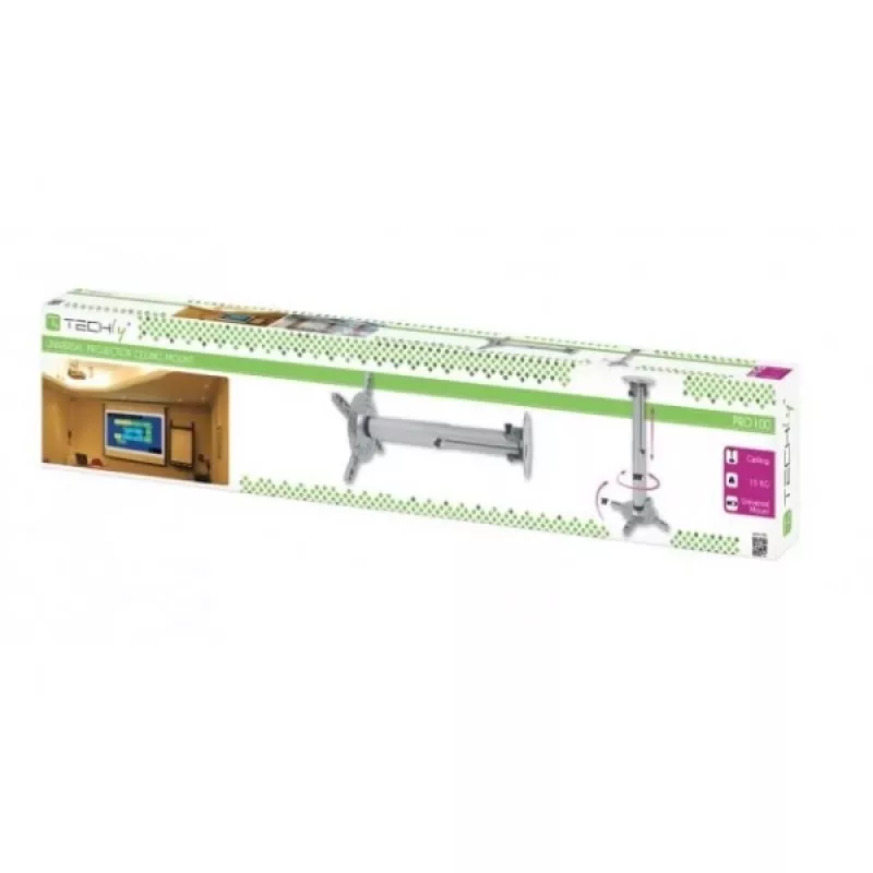 Techly ICA-PM-104XL projectorhouder plafond zilver