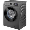BOMANN WA 7185 frontlader wasmachine, 8 kg, 1400 tpm, titanium/zwart
