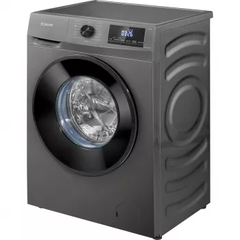 Frontlader wasmachine BOMANN WA 7185, 8 kg capaciteit, 1400 t/min, energie-efficiëntieklasse A, zwart
