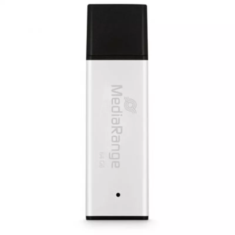 MEDIARANGE USB-stick 64 GB USB 3.0 High Performance aluminium - USB-stick - 64 GB
