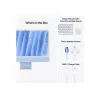 iMac 24 inch: M4 10/10, 16 GB, 512 GB SSD – blauw